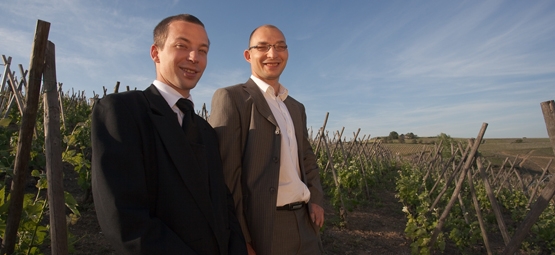 Deux frères réunis par la passion du vin